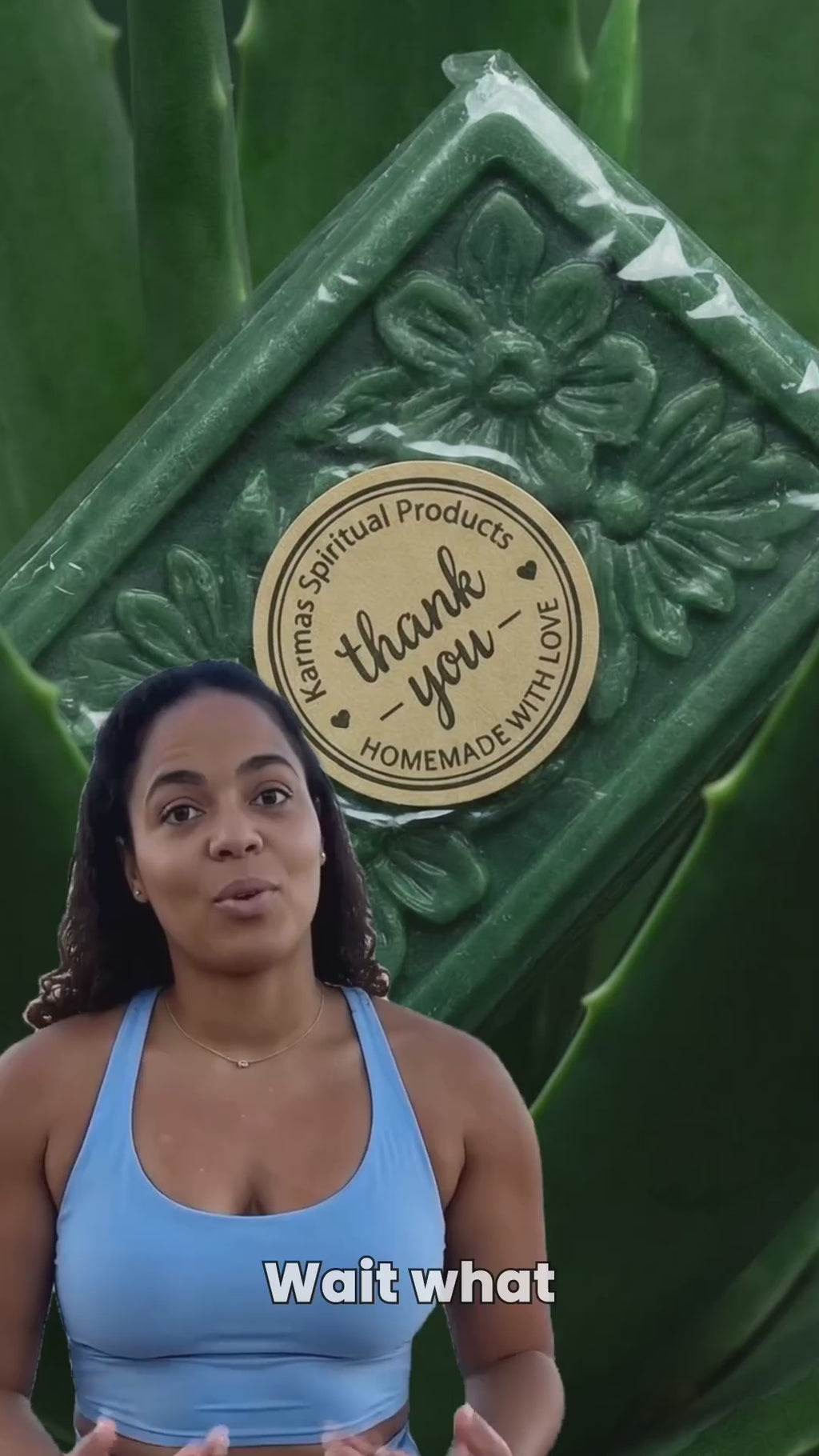 2 Bar Aloe vera Dread Loc Shampoo Bar